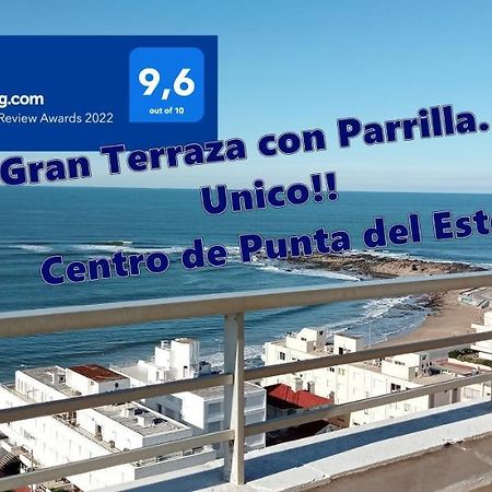 Penthouse Centrico Con Vista Al Mar, Parrilla Privada Y Terraza Espaciosa Punta del Este Extérieur photo