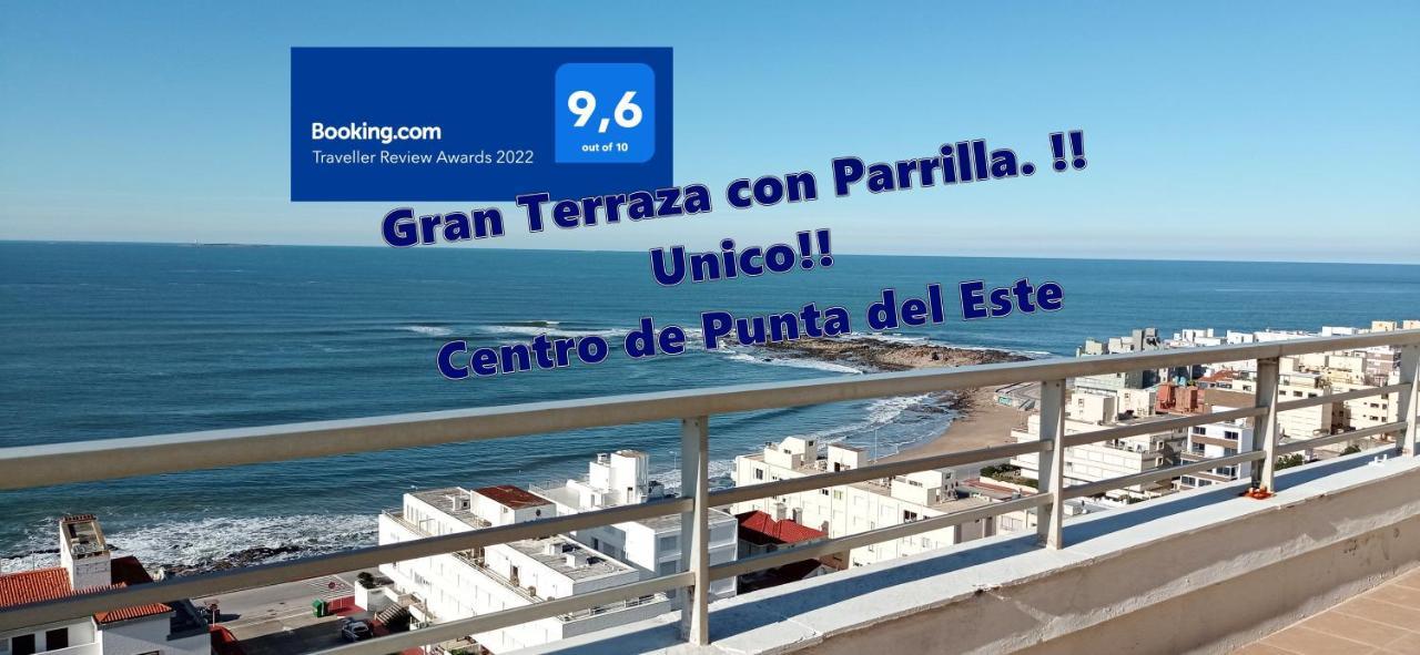 Penthouse Centrico Con Vista Al Mar, Parrilla Privada Y Terraza Espaciosa Punta del Este Extérieur photo